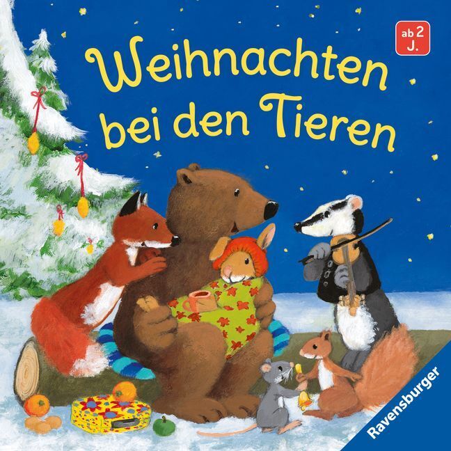 Cover: 9783473438853 | Weihnachten bei den Tieren | Katja Reider | Buch | Unzerr. | 20 S.
