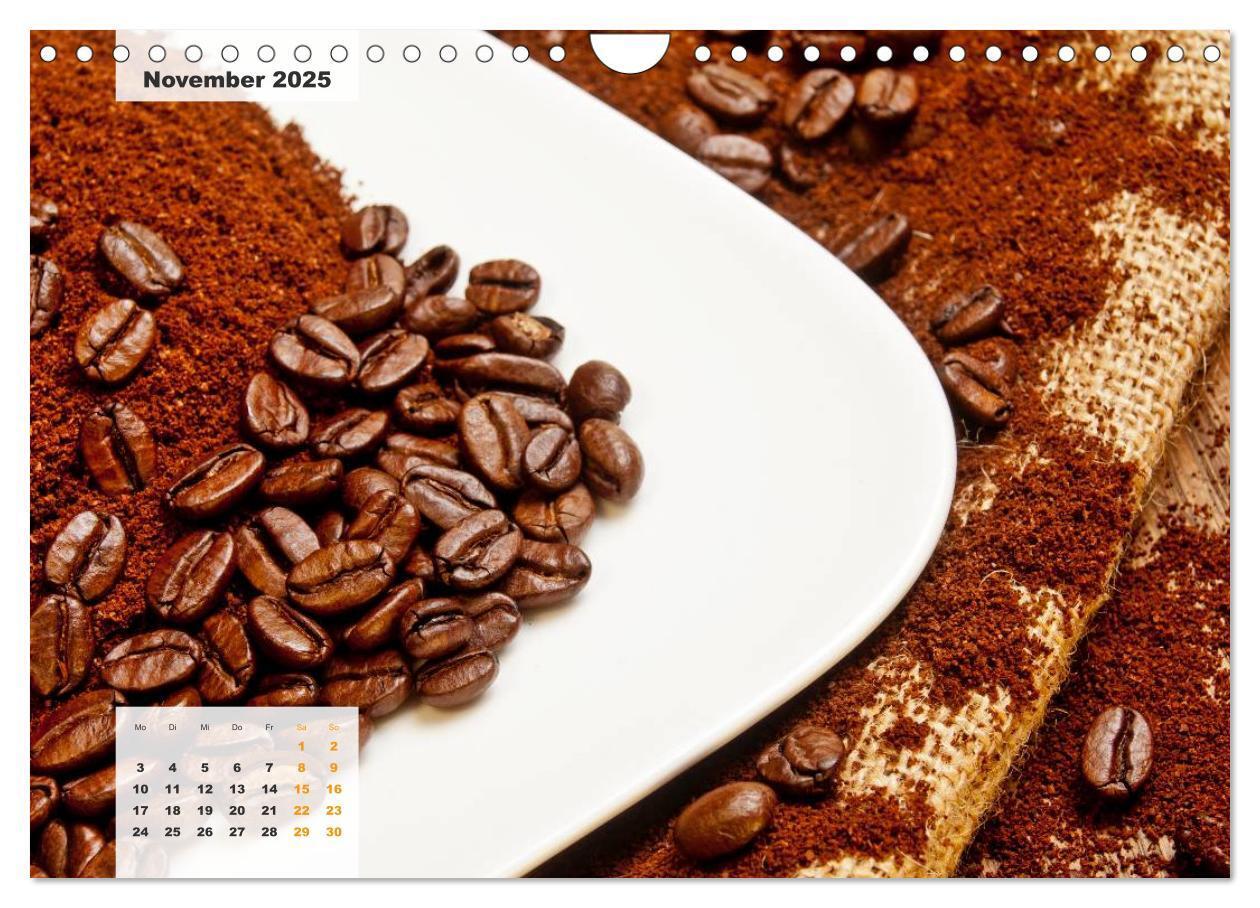 Bild: 9783435811984 | KAFFEE 2025 (Wandkalender 2025 DIN A4 quer), CALVENDO Monatskalender