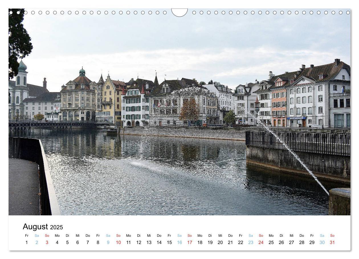 Bild: 9783435146017 | LUZERN Wo sich Reuss und Vierwaldstättersee begegnen (Wandkalender...