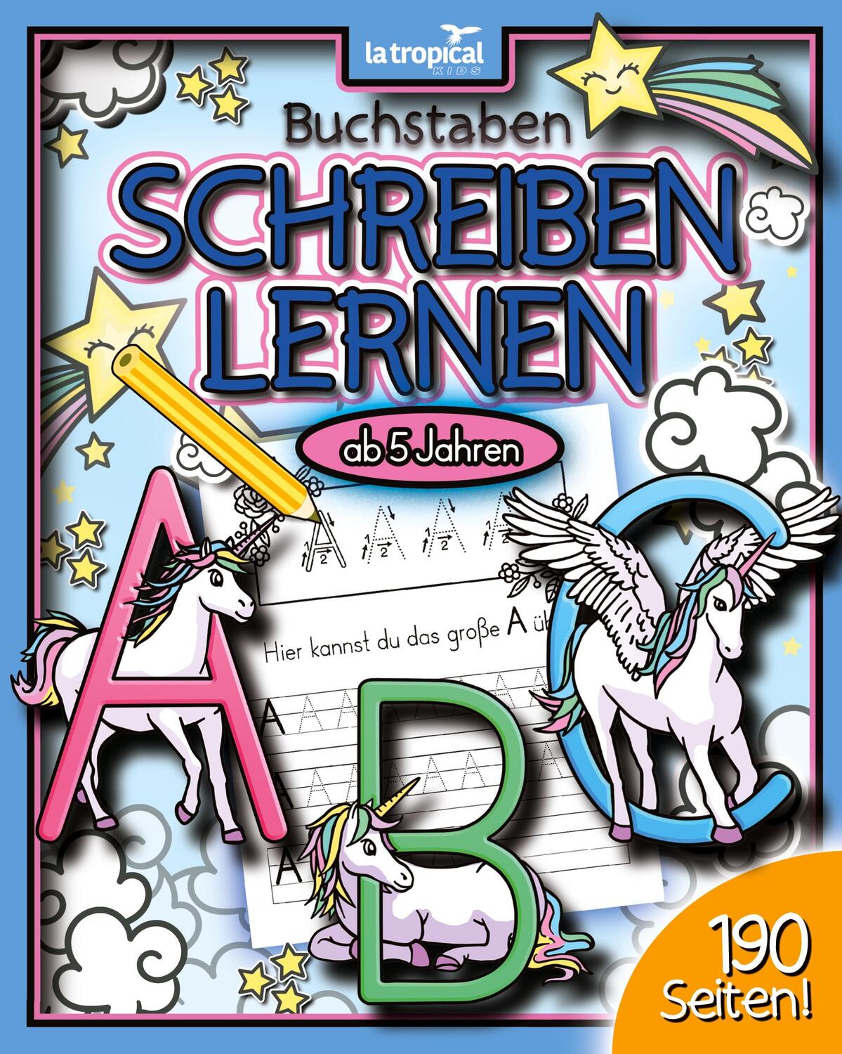 Cover: 9783969080474 | Buchstaben schreiben lernen ab 5 Jahren | David Ludwig | Taschenbuch