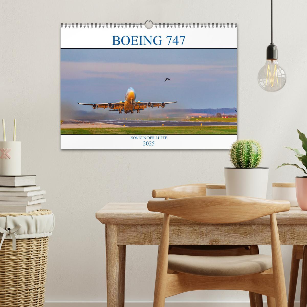 Bild: 9783435021550 | BOEING 747 - Königin der Lüfte (Wandkalender 2025 DIN A3 quer),...