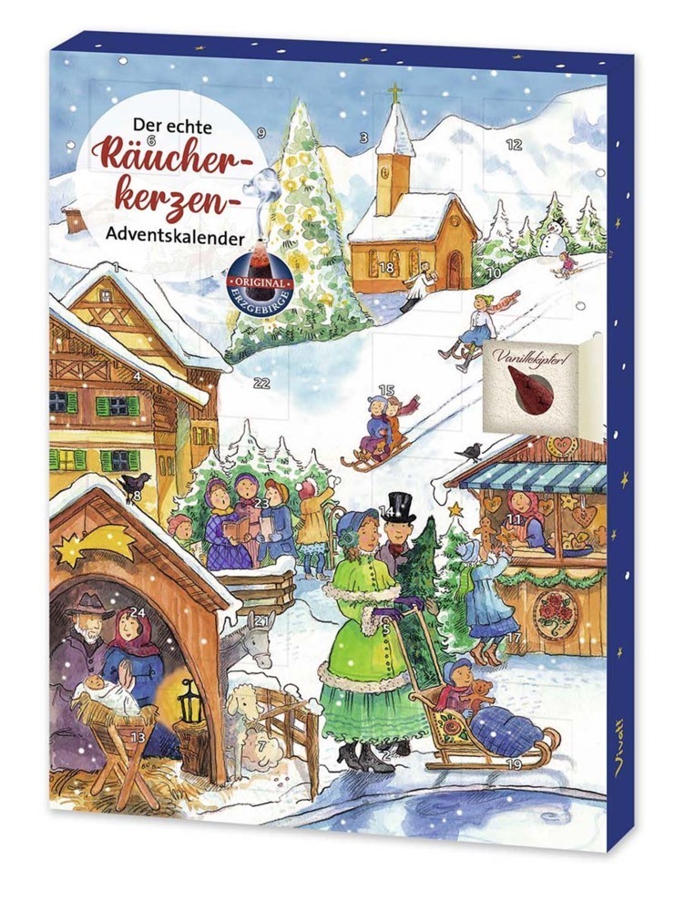 Cover: 4260653743785 | Der echte Räucherkerzen-Adventskalender | Kalender | Deutsch