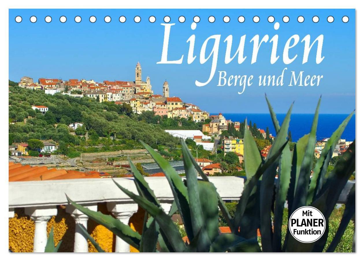Cover: 9783675760295 | Ligurien - Berge und Meer (Tischkalender 2024 DIN A5 quer),...
