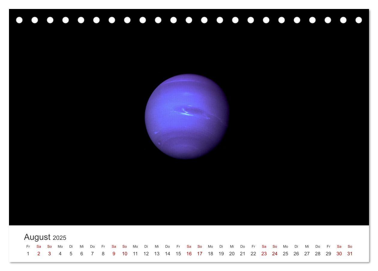 Bild: 9783457182758 | Planeten - Eine spektakuläre Reise ins All. (Tischkalender 2025 DIN...