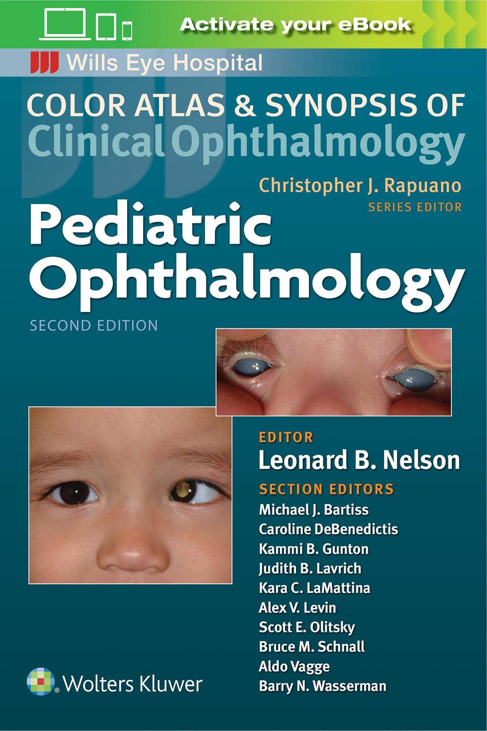 Cover: 9781496363046 | Pediatric Ophthalmology (Color Atlas and Synopsis of Clinical...