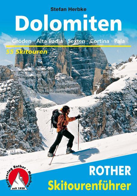 Cover: 9783763359158 | Dolomiten | Stefan Herbke | Taschenbuch | Rother Skitourenführer