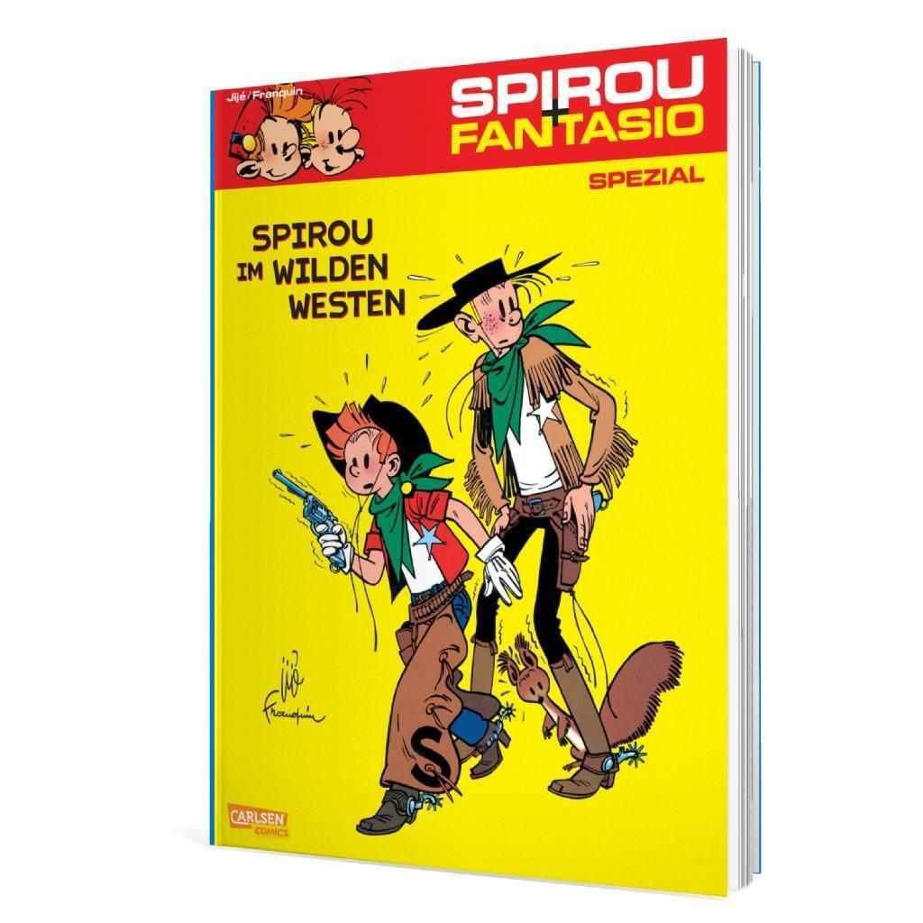 Bild: 9783551776945 | Spirou Spezial 05. Spirou im Wilden Westen | Jijé (u. a.) | Buch