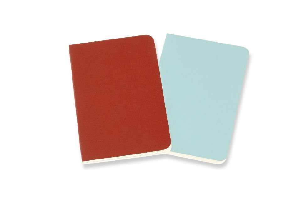 Bild: 8058647620480 | Moleskine Volant XS, 2er Set, Liniert, Soft Cover, Korallrot,...