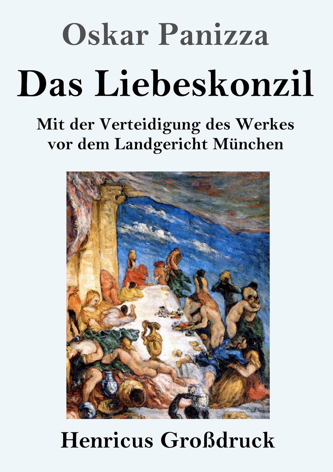 Cover: 9783847845355 | Das Liebeskonzil (Großdruck) | Oskar Panizza | Taschenbuch | Paperback
