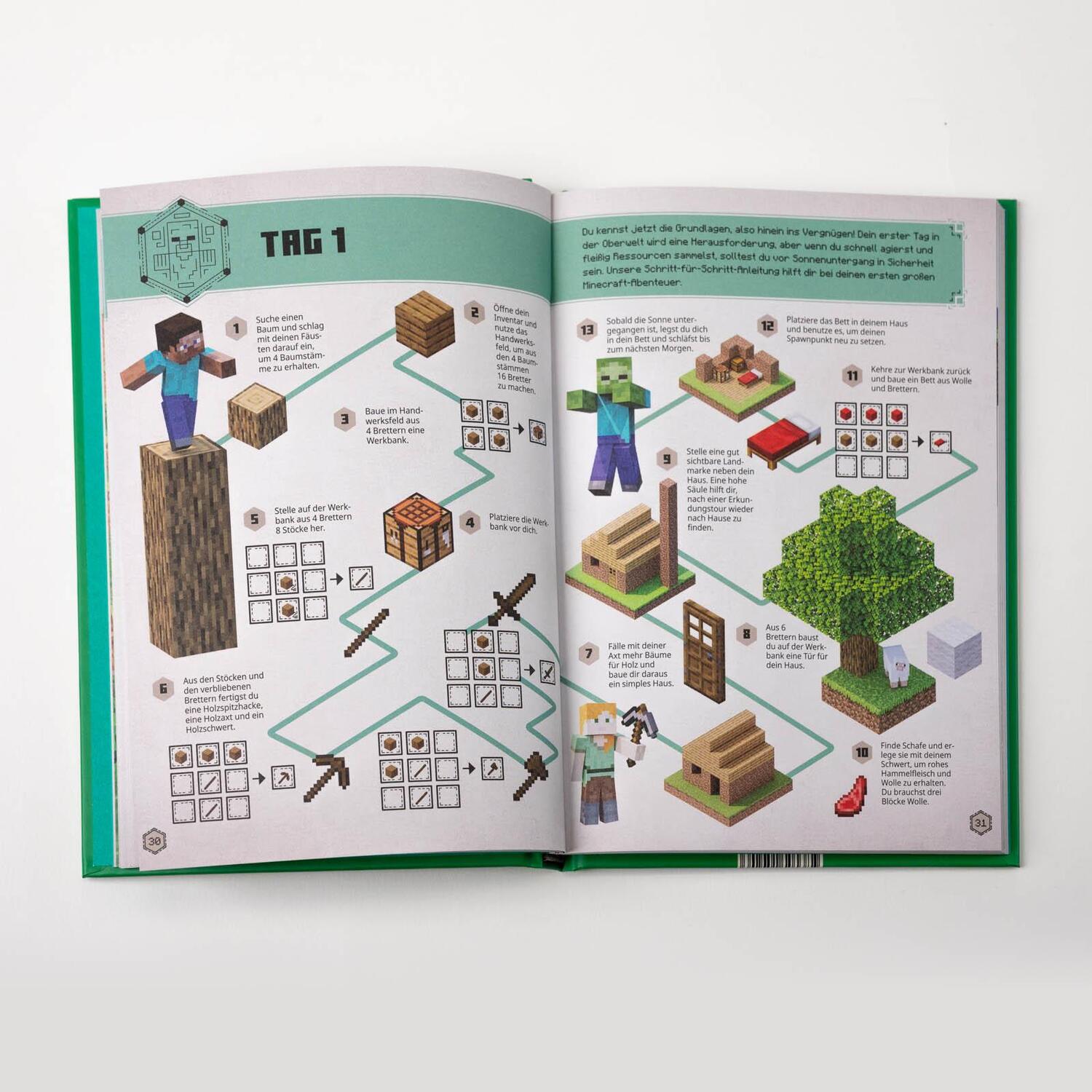 Bild: 9783505150203 | Minecraft Das Survival-Handbuch | Ein offizielles Minecraft-Handbuch