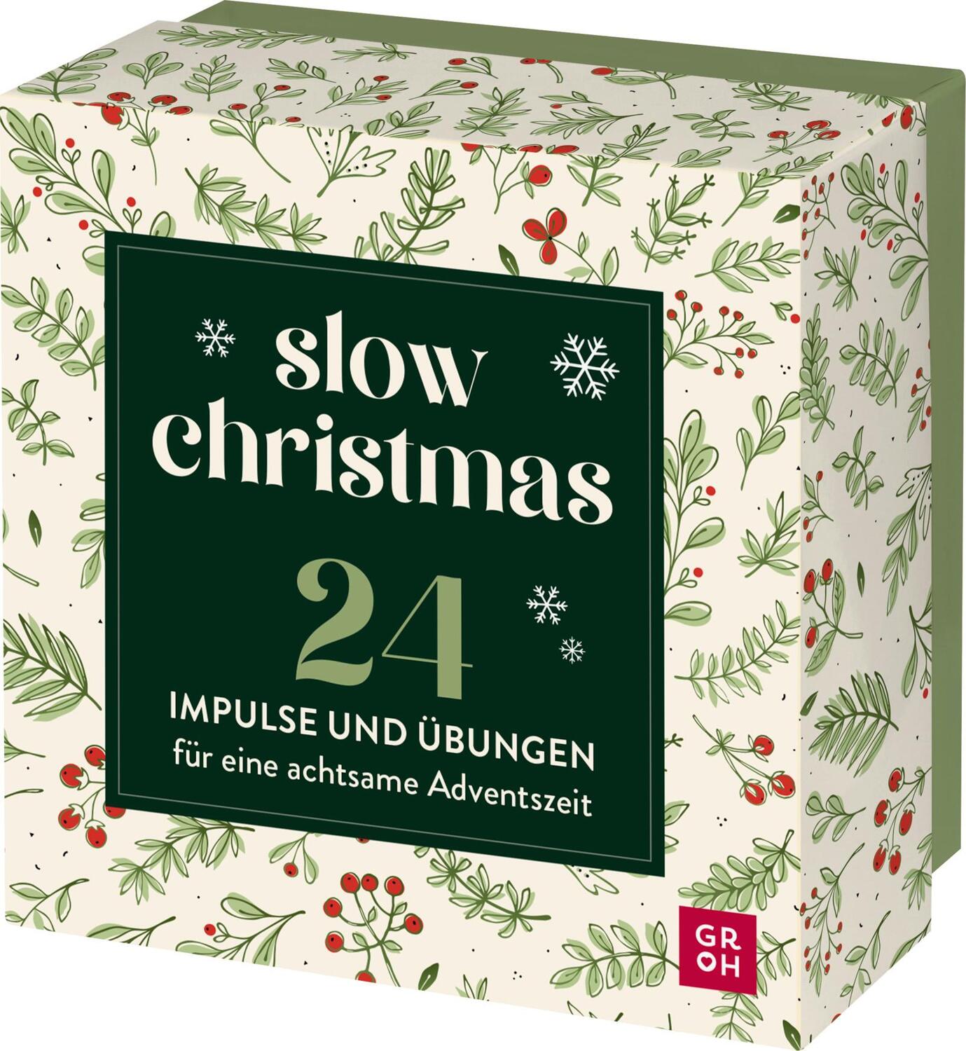 Cover: 4036442010785 | Slow Christmas | Groh Verlag | Kalender | 48 S. | Deutsch | Groh