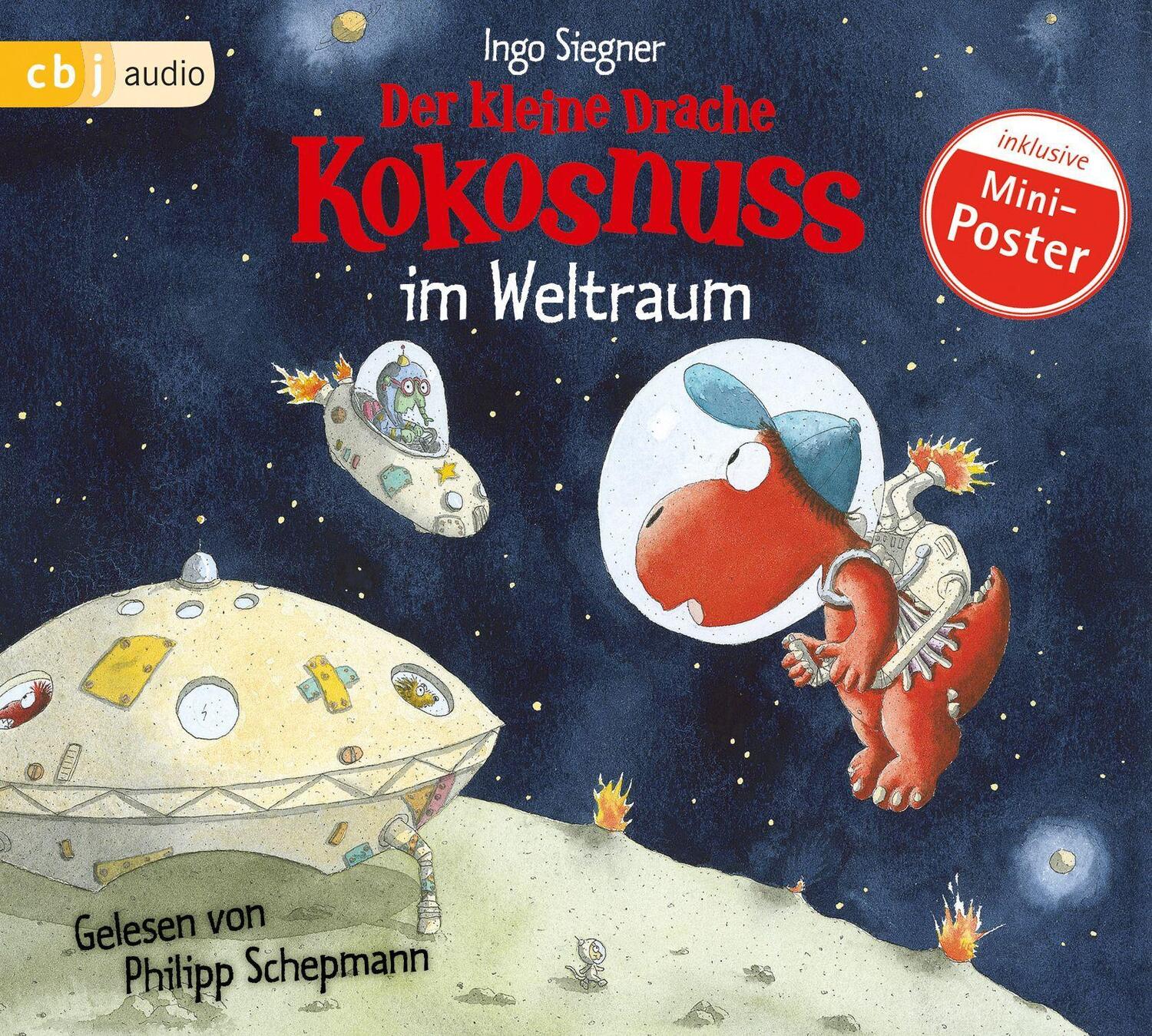 Cover: 9783837112887 | Der kleine Drache Kokosnuss 17 im Weltraum | Ingo Siegner | Audio-CD