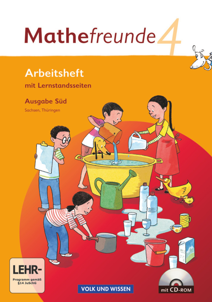 Cover: 9783060826773 | Mathefreunde - Ausgabe Süd 2010 (Sachsen, Thüringen) - 4. Schuljahr