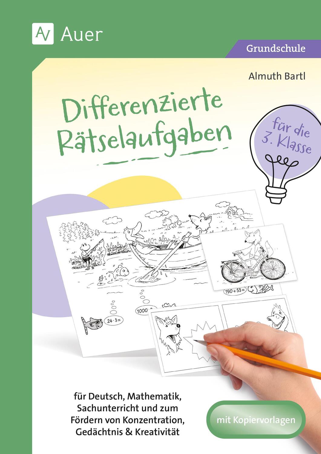 Cover: 9783403088462 | Differenzierte Rätselaufgaben für die 3. Klasse | Almuth Bartl | 2023