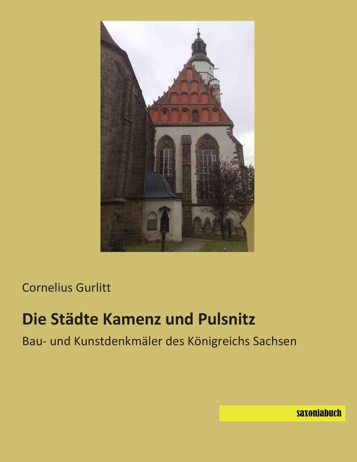 Cover: 9783957701374 | Die Städte Kamenz und Pulsnitz | Cornelius Gurlitt | Taschenbuch