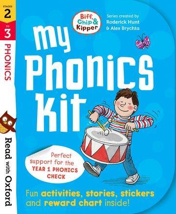 Cover: 9780192764508 | Read with Oxford: Stages 2-3: Biff, Chip and Kipper: My Phonics Kit