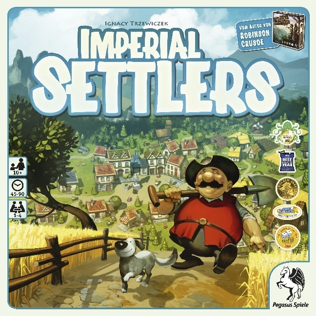 Cover: 4250231706394 | Imperial Settlers (Spiel) | Ignacy Trzewiczek | Spiel | In Spielebox