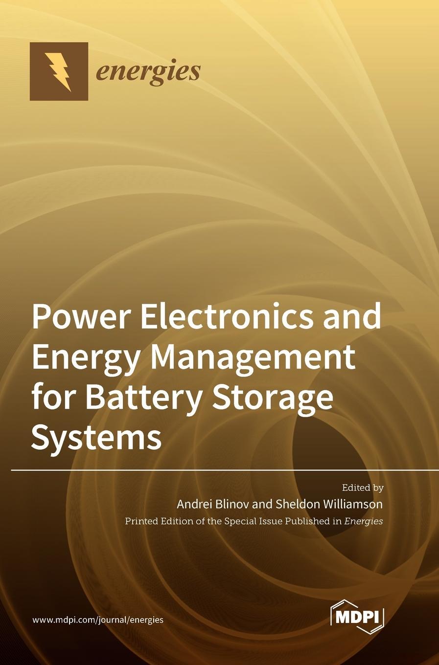 Cover: 9783036552774 | Power Electronics and Energy Management for Battery Storage Systems