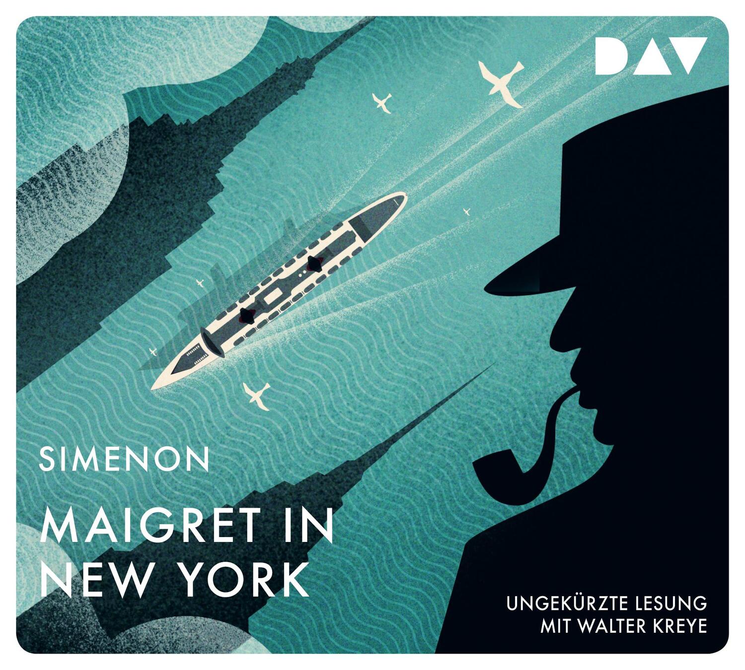 Cover: 9783742421029 | Maigret in New York | 27. Fall. Ungekürzte Lesung mit Walter Kreye