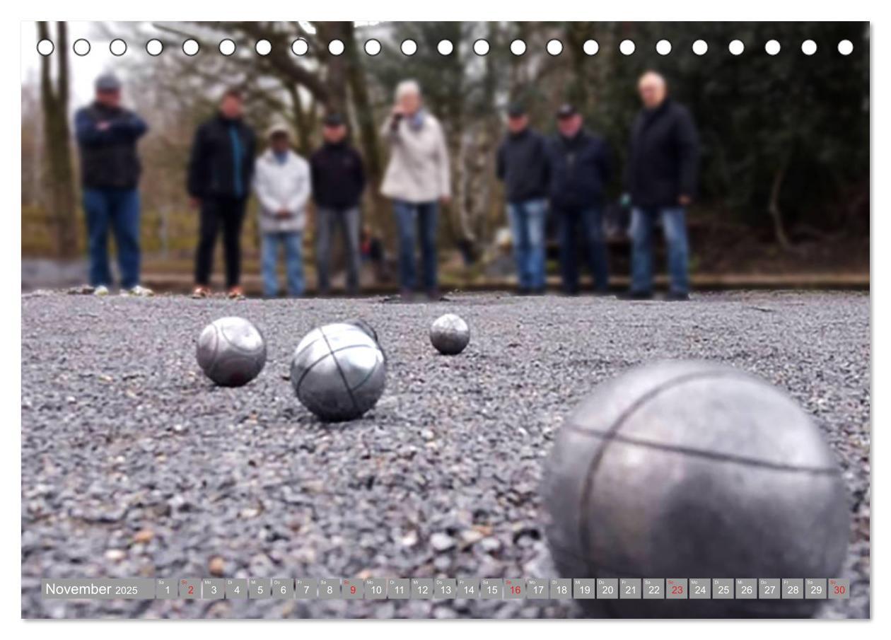 Bild: 9783435291847 | Boule. Konzentration - Sport - Entspannung (Tischkalender 2025 DIN...