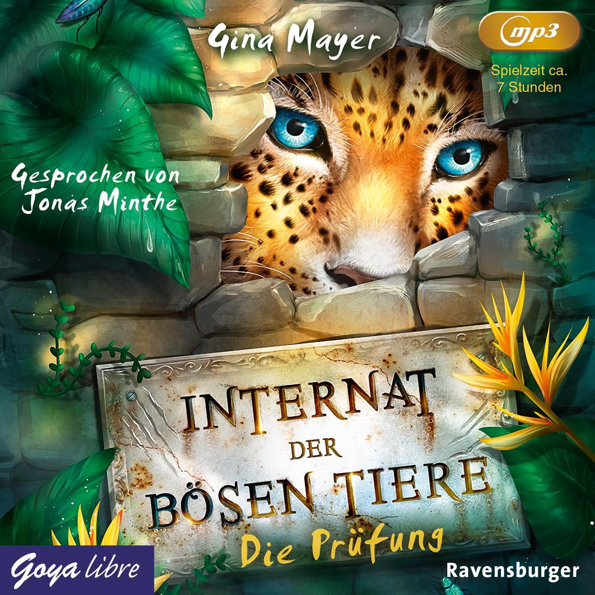 Cover: 9783833743092 | Internat der bösen Tiere 01. Die Prüfung | Ungekürzt. | Gina Mayer