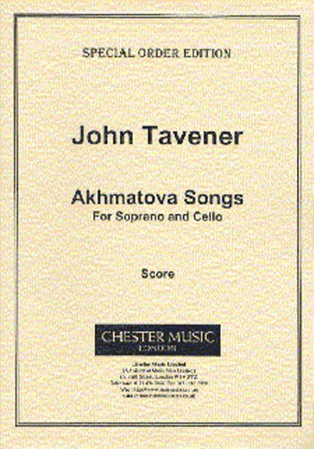 Cover: 9780711985841 | Akhmatova Songs: For Soprano and Cello | Taschenbuch | Partitur | 1999