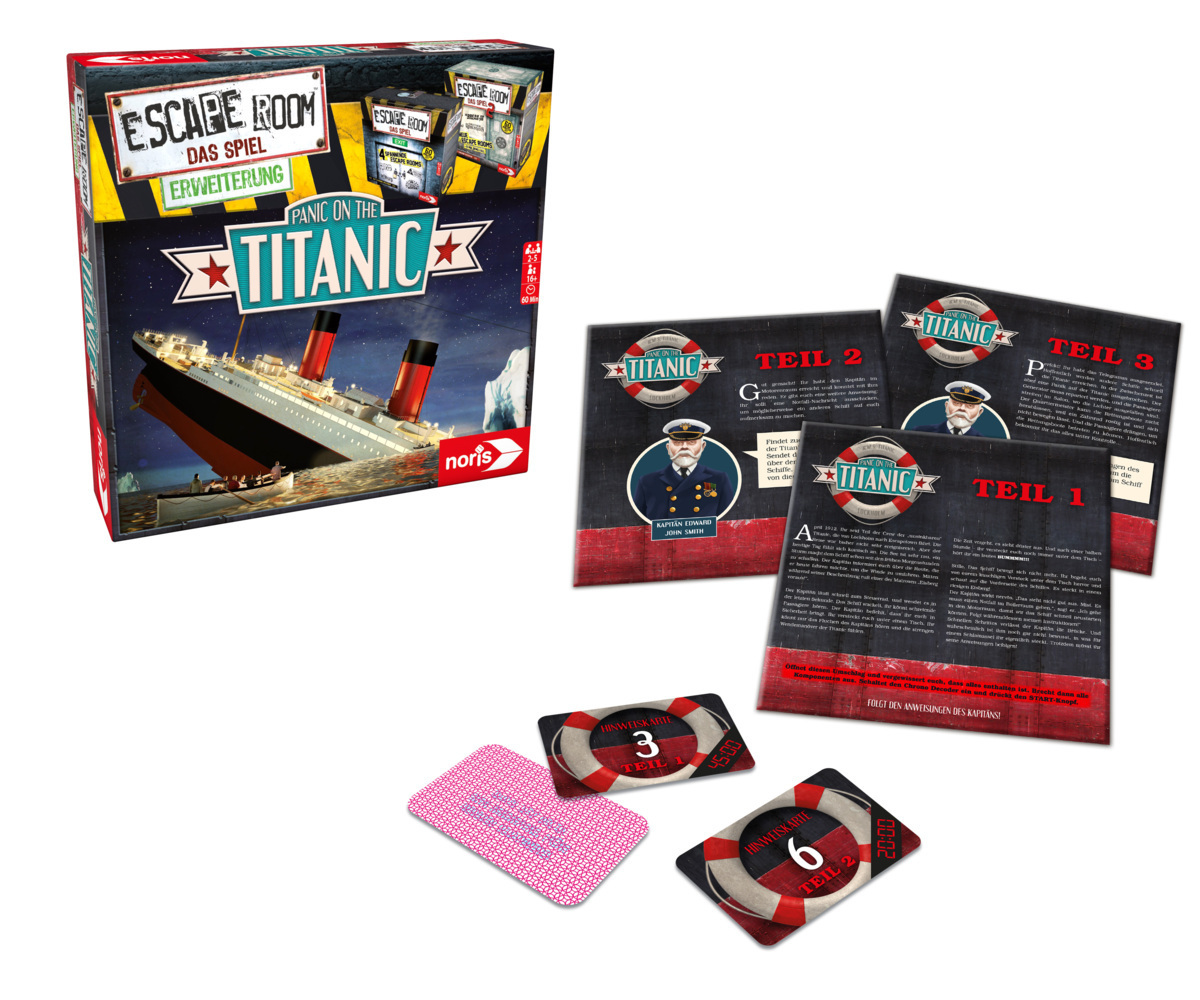 Cover: 4000826002772 | Escape Room Panic on the Titanic (Spiel) | Markus Müller | Spiel