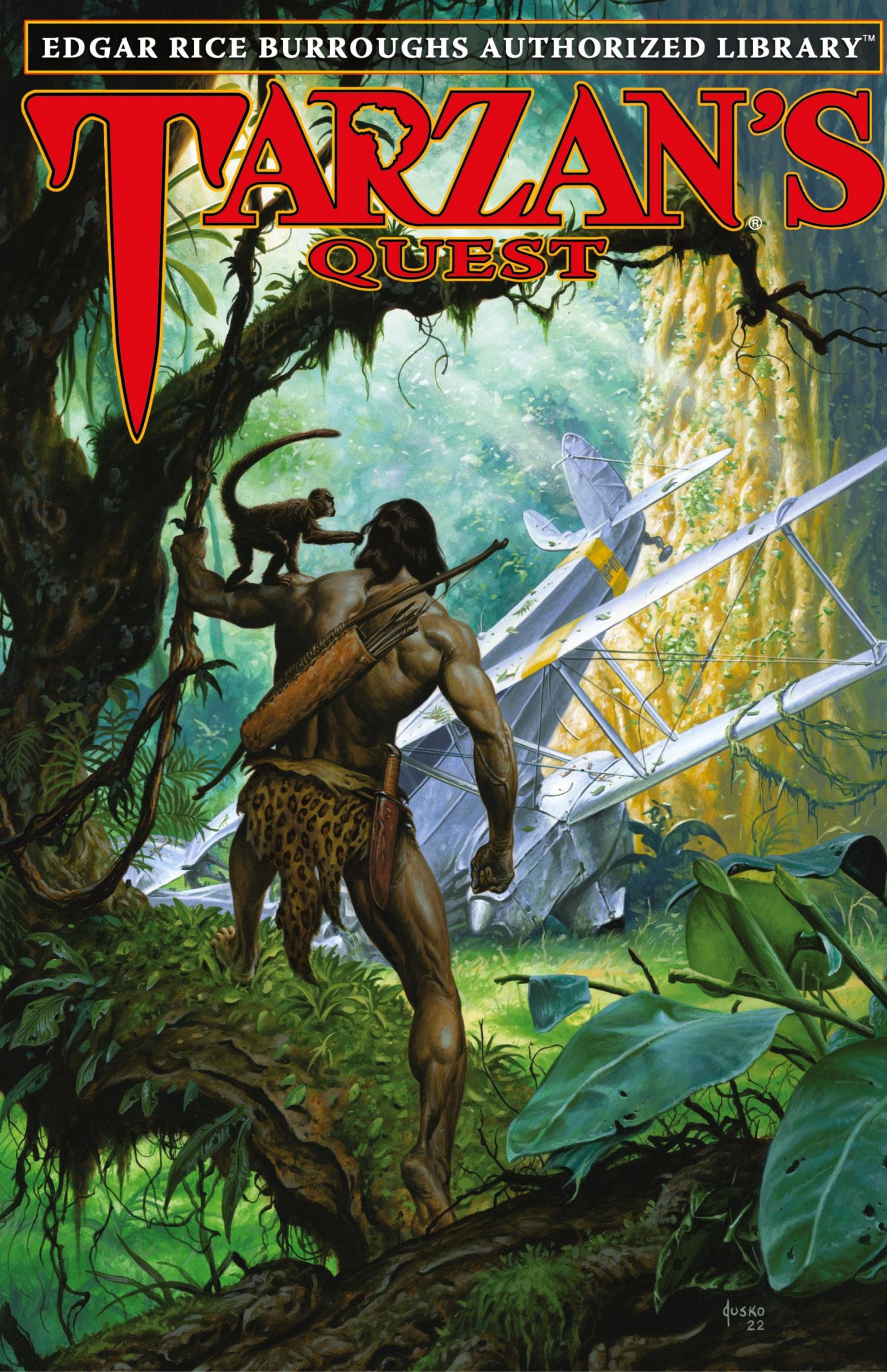 Cover: 9781951537180 | Tarzan's Quest | Edgar Rice Burroughs Authorized Library | Burroughs