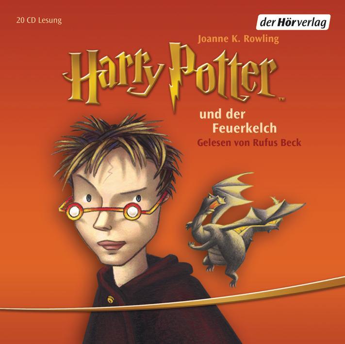Cover: 9783867176576 | Harry Potter 4 und der Feuerkelch | Gelesen von Rufus Beck | Rowling