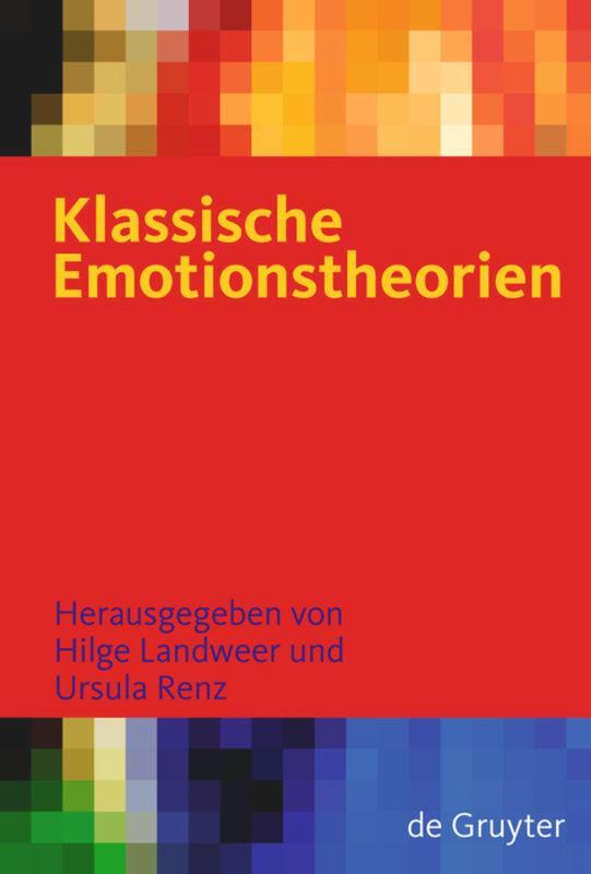 Cover: 9783110188653 | Klassische Emotionstheorien | Von Platon bis Wittgenstein | Buch | XIV
