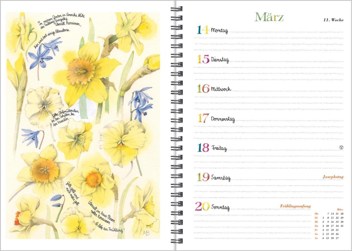 Bild: 9783784357584 | Naturkalender 2024 | Marjolein Bastin | Kalender | Deutsch | 2024