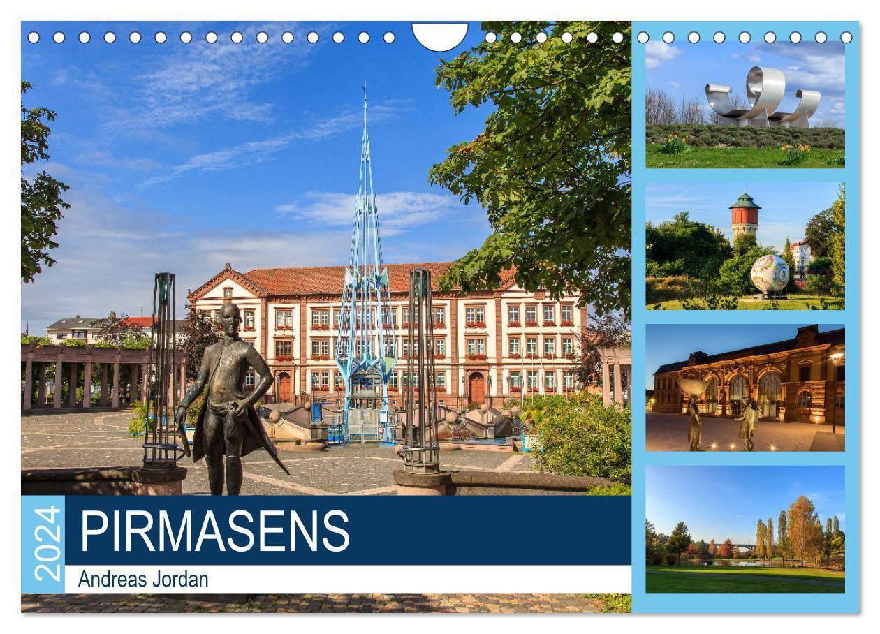 Cover: 9783383219566 | Pirmasens (Wandkalender 2024 DIN A4 quer), CALVENDO Monatskalender
