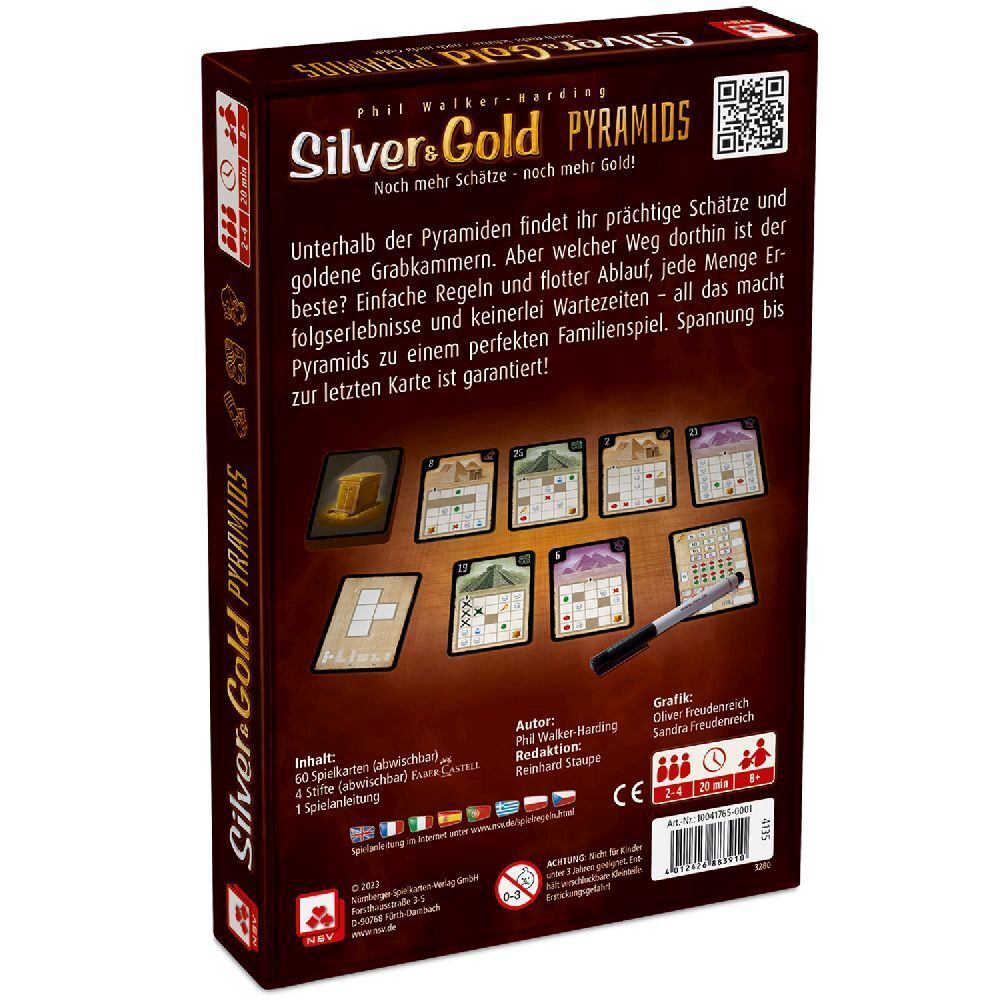 Bild: 4012426883910 | Silver &amp; Gold Pyramids - das Spiel für endlos viele Abenteuer | Verlag