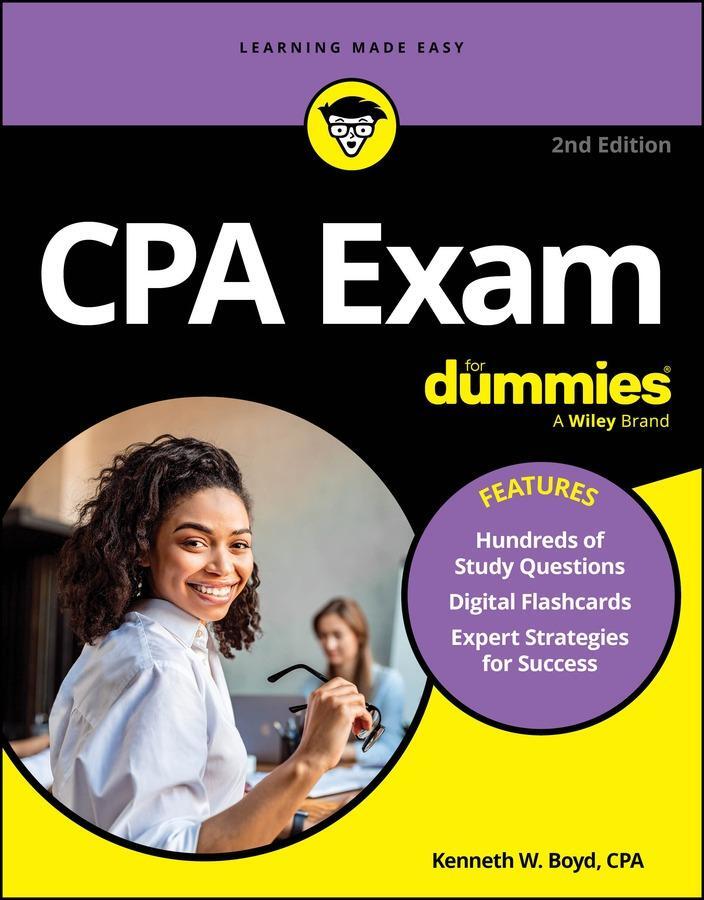 Cover: 9781394245994 | CPA Exam for Dummies | Kenneth W Boyd | Taschenbuch | Englisch | 2024