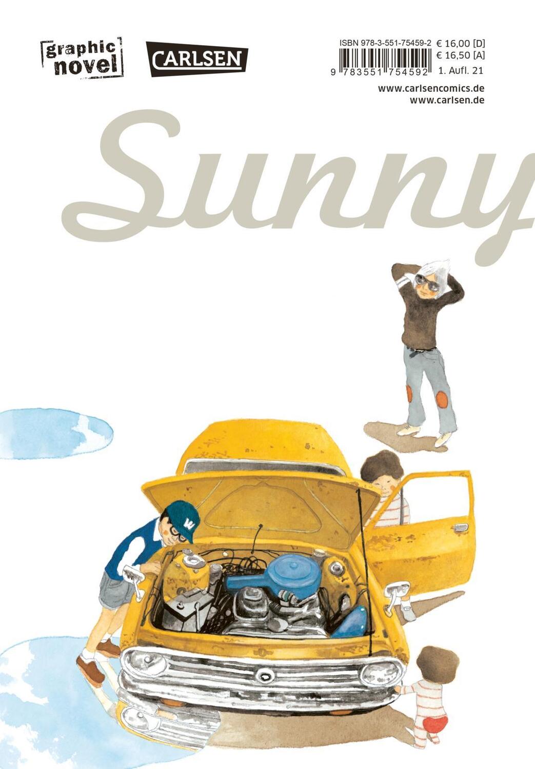 Rückseite: 9783551754592 | Sunny 3 | Taiyo Matsumoto | Taschenbuch | Sunny | Deutsch | 2021