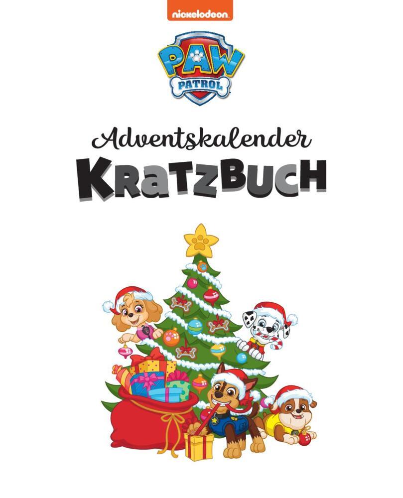 Bild: 9783849925741 | PAW Patrol Adventskalender Kratzbuch | Taschenbuch | 52 S. | Deutsch