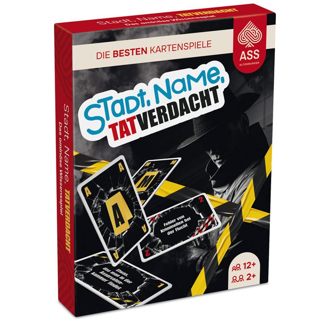 Cover: 4042677095930 | Stadt, Name, Tatverdacht - Crime Spiel für 2-4 Spieler, ab 7 Jahre...