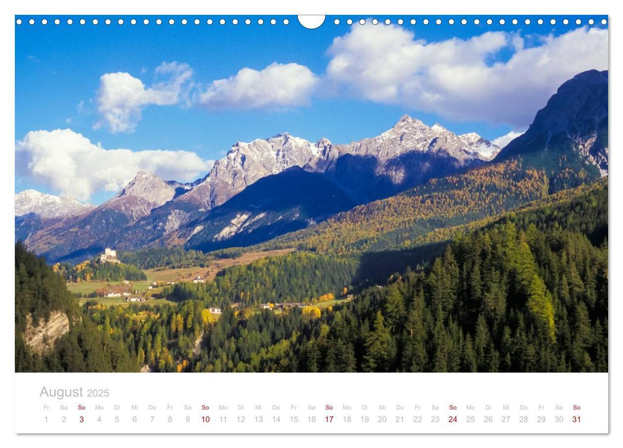 Bild: 9783435775705 | Graubünden Engadin 2025 (Wandkalender 2025 DIN A3 quer), CALVENDO...