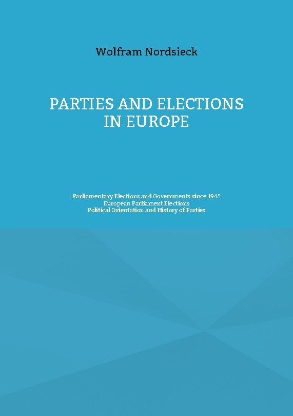 Cover: 9783734706691 | Parties and Elections in Europe | Wolfram Nordsieck | Taschenbuch