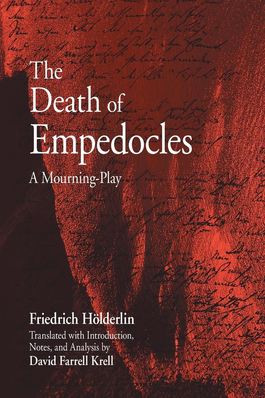 Cover: 9780791476482 | The Death of Empedocles | Friedrich Holderlin | Taschenbuch | Englisch