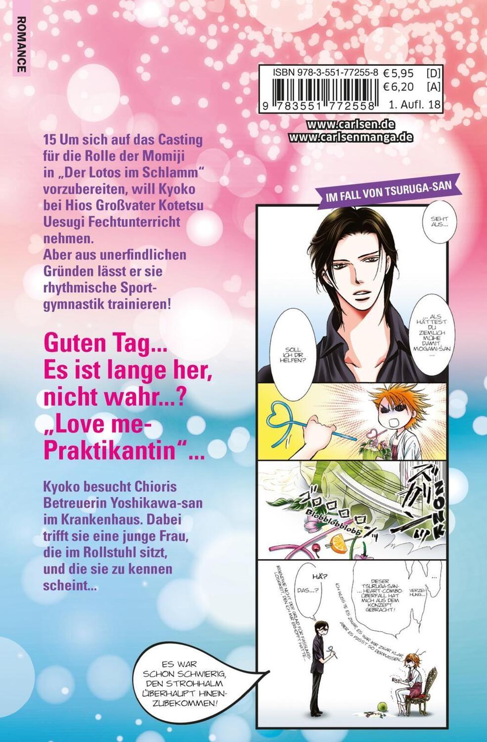 Rückseite: 9783551772558 | Skip Beat! 40 | The show must go on! | Yoshiki Nakamura | Taschenbuch