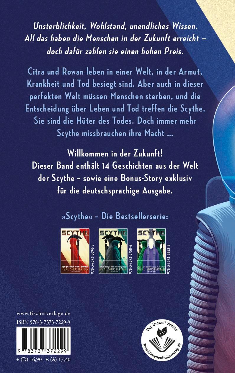 Rückseite: 9783737372299 | Gleanings - Storys aus dem Scythe-Universum | Neal Shusterman | Buch