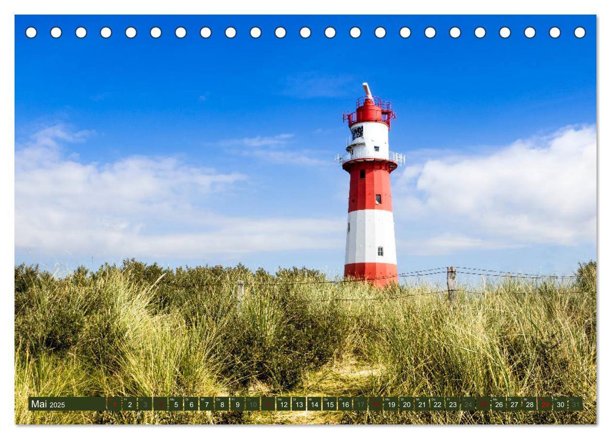 Bild: 9783435348824 | BORKUM Trauminsel in der Nordsee (Tischkalender 2025 DIN A5 quer),...