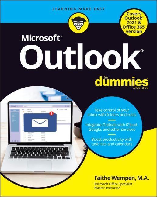 Cover: 9781119829119 | Outlook For Dummies | Faithe Wempen | Taschenbuch | For Dummies | 2022