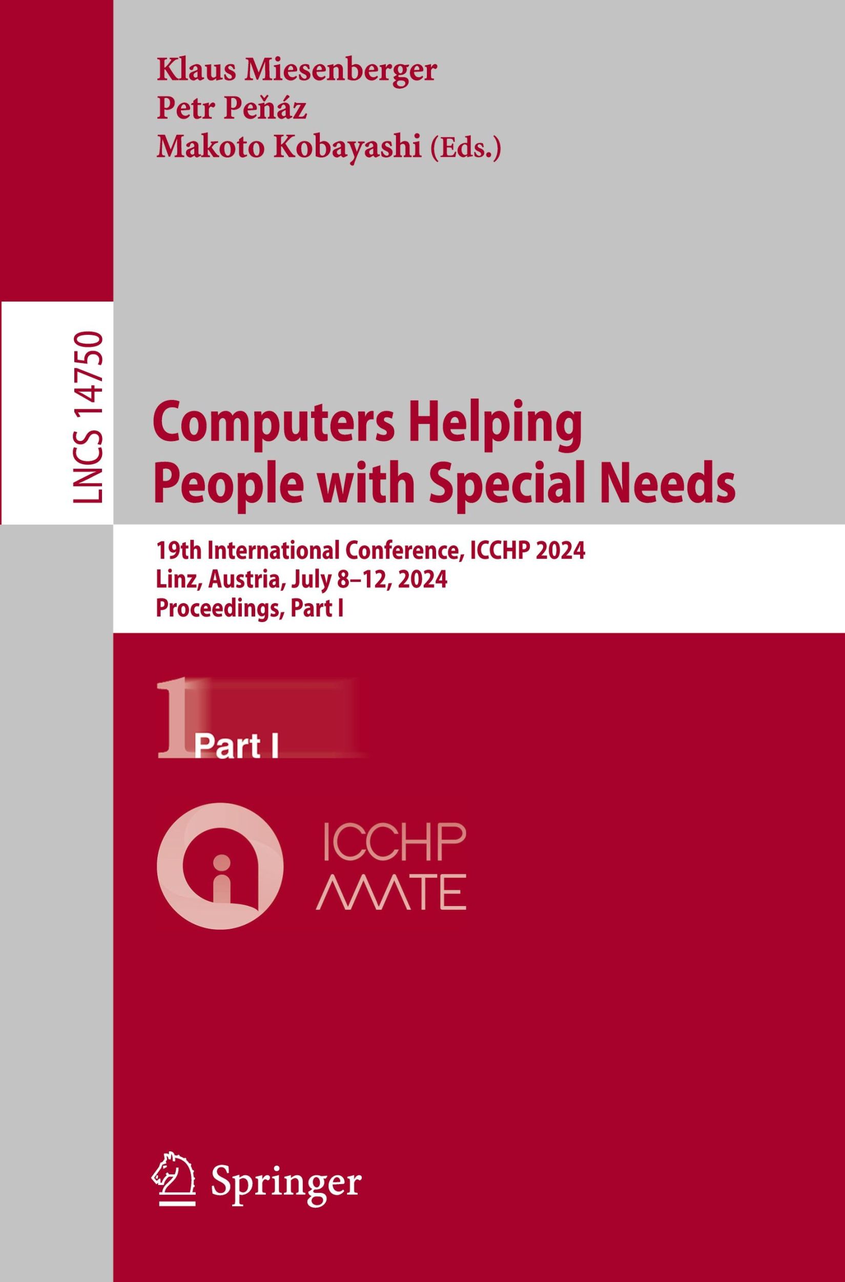 Cover: 9783031628450 | Computers Helping People with Special Needs | Miesenberger (u. a.)