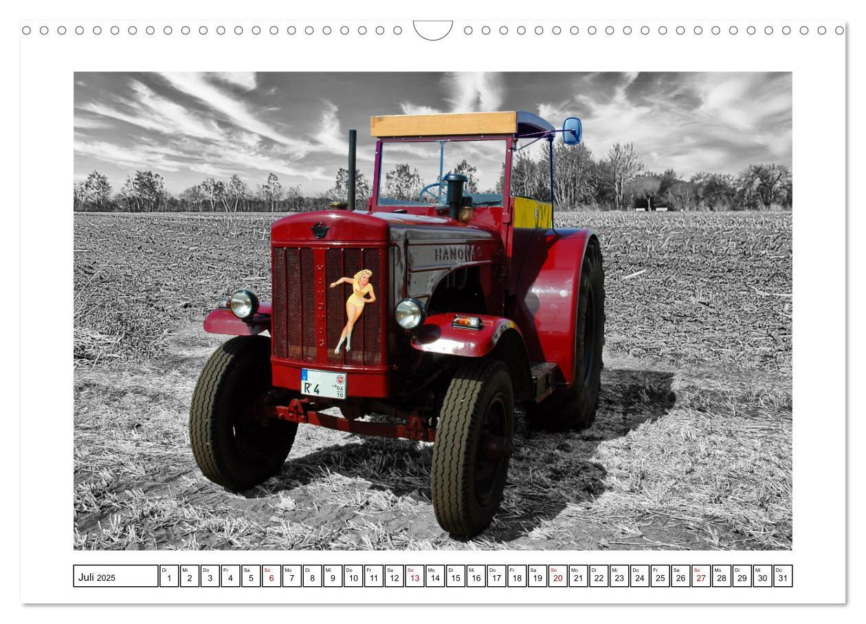 Bild: 9783383942808 | HANOMAG und LANZ Oldtimer Modelle (Wandkalender 2025 DIN A3 quer),...