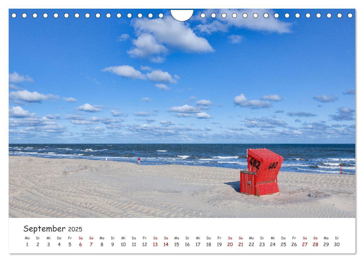 Bild: 9783435029297 | Sehnsuchtinsel Langeoog (Wandkalender 2025 DIN A4 quer), CALVENDO...