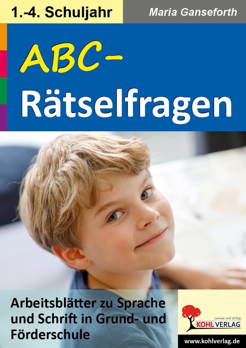 Cover: 9783960403944 | ABC-Rätselfragen | Maria Ganseforth | Taschenbuch | mit Lösungen