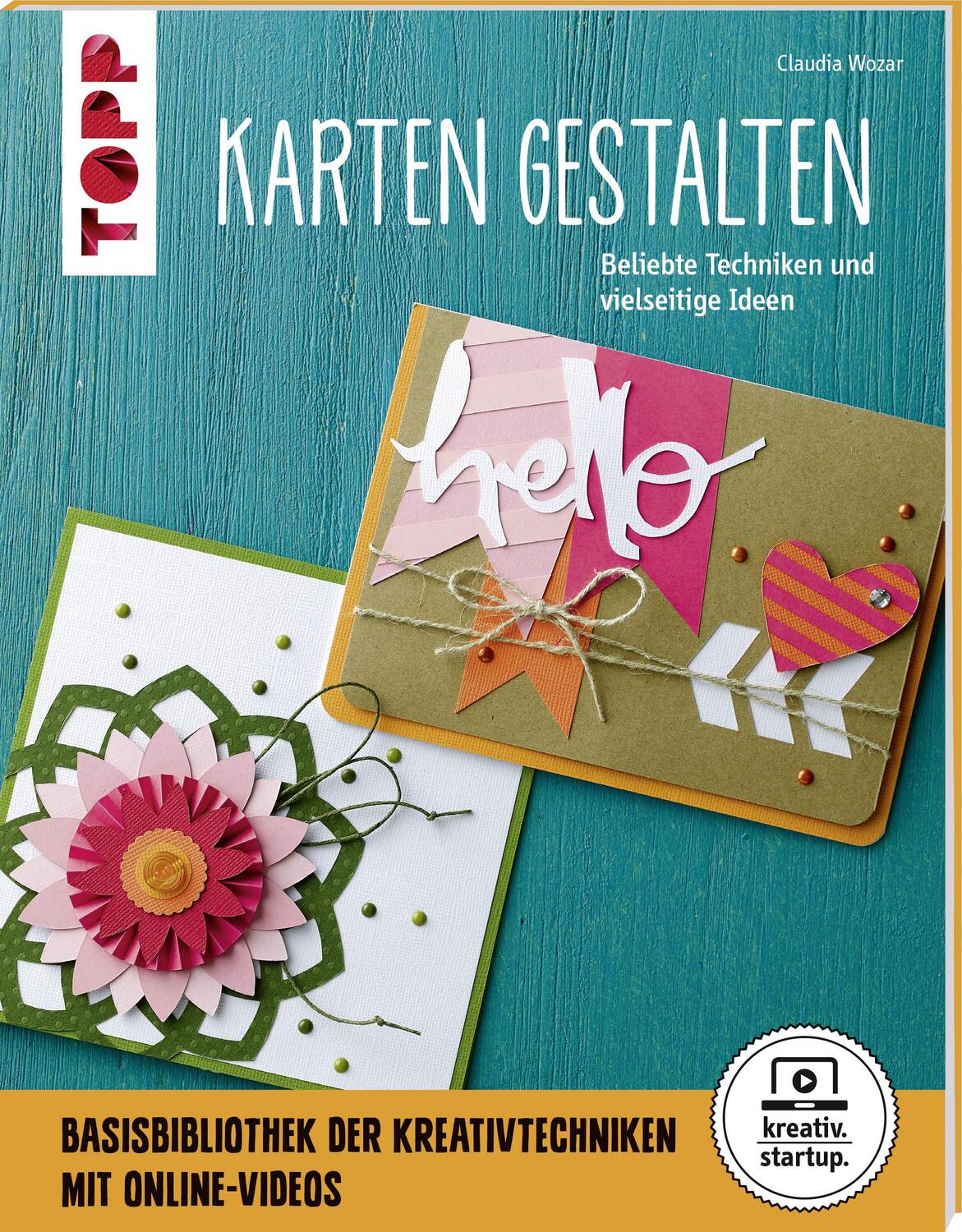 Cover: 9783772481994 | Karten gestalten (kreativ.startup) | Claudia Wozar | Taschenbuch