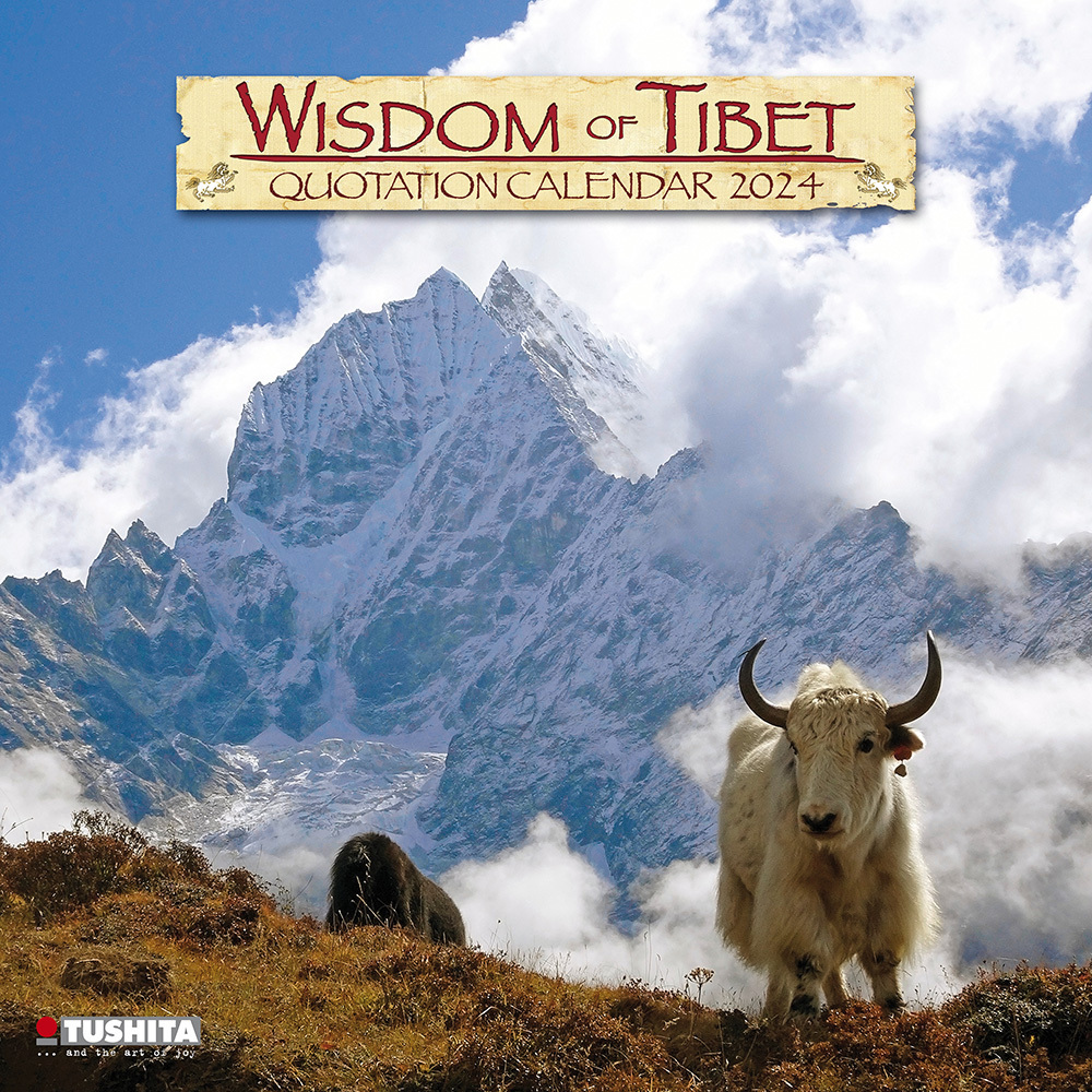 Cover: 9783959292078 | Wisdom of Tibet 2024 | Kalender 2024 | Kalender | Drahtheftung | 28 S.